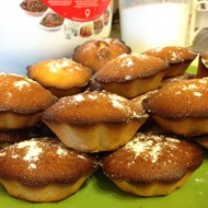 Лимонные маффины на кефире