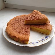 Лимонный кекс с ликером