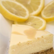 Лимонный творожный торт