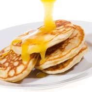 Лимонно-карамельный соус для блинов