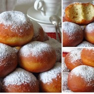 Лимонно-ванильные пончики