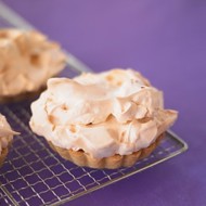 Лимонные корзиночки с безе