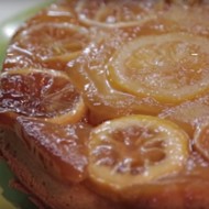 Лимонный кекс-перевертыш