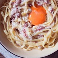 Лингвини а-ля карбонара