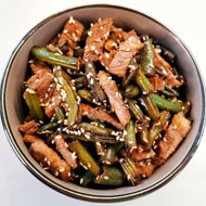 Лобио со свининой