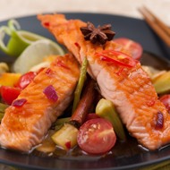 Лосось по-тайски