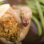 Луковая начинка с шалфеем для птицы