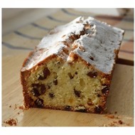 Ванильный кекс с изюмом