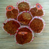 Маффины с бананами