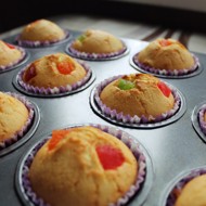 Маффины с цукатами