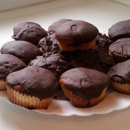 Маффины с конфетами