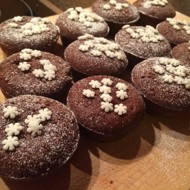 Маффины шоколадные с крошкой