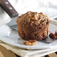 Маффины с орехами, курагой и инжиром