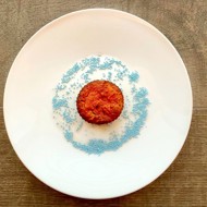 Маффины в духовке со сливами и кабачком