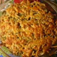 Макаронная запеканка с говяжим фаршем