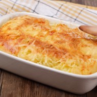 Макаронник или лапшевик с творогом