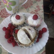 Малиновые маффины