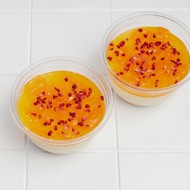 Мандариновый чизкейк