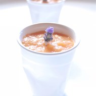 Манговый абрикосовый мусс с лавандой