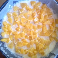 Манник с апельсинами