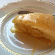 Манник с яблоками