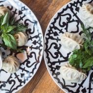 Манты с телятиной