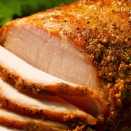 Маринованная свиная вырезка в имбирном джеме и тимьяне