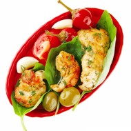 Маринованные куриные ломтики