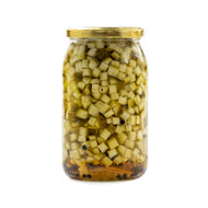 Маринованные огурцы для салата