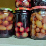 Маринованный виноград на зиму