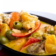 Марокканский салат из лимонов