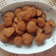 Медово-гречневое печенье