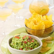 Мексиканская закуска из фасоли и авокадо