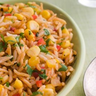 Мексиканский рисовый салат