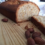 Миндальный кекс с оливковым маслом и апельсиновой цедрой