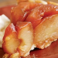 Миндальный пирог с грушами