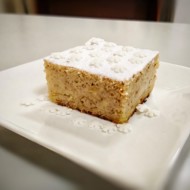 Миндальный пирог с яблоками