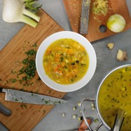 Минестроне с лаймом