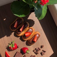 Мини-эклеры с кофейно-ликерным кремом