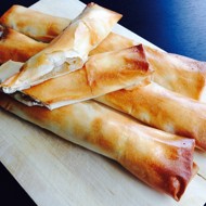 Мини-штрудели с яблоками и кедровыми орешками