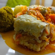 Минтай с морковью