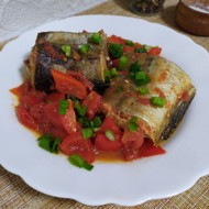 Минтай с овощами