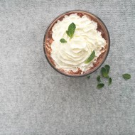 Мятный горячий шоколад