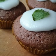 Мятно-шоколадные капкейки