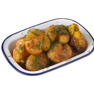 Молодая картошка в духовке