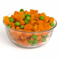 Морковь с горошком