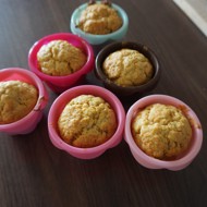 Морковные кексы со сметаной