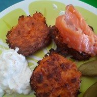 Морковно-сырные оладьи