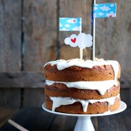 Морковный торт с орехами