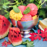 Мороженое из арбуза